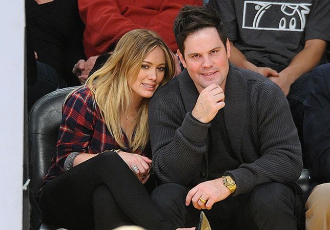 Luca Cruz Comrie's parents, Hilary Duff and Mike Comrie. 